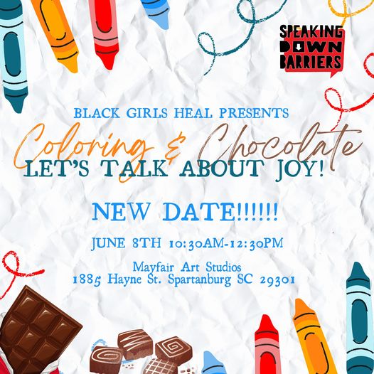 Coloring & Chocolate: Let’s Talk About Joy!